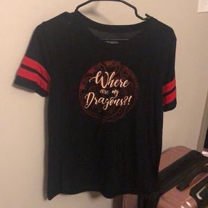 Game of Thrones where are my dragons T-shirt